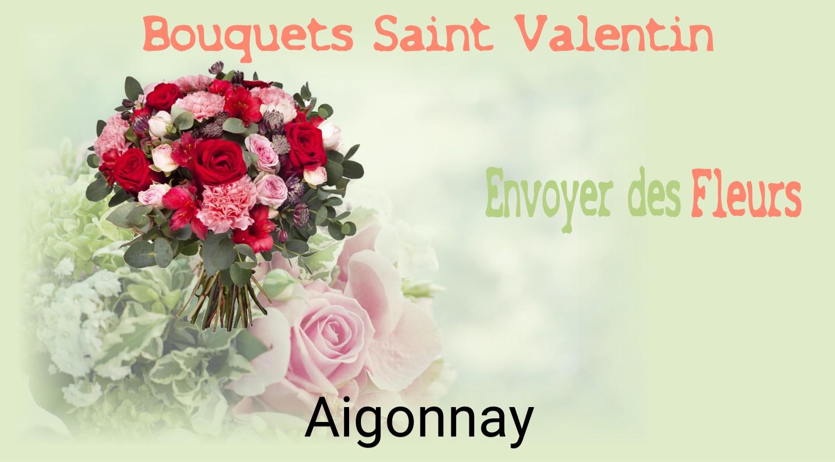 Roses de Saint-Valentin livrées à Aigonnay